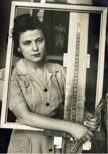 Shirley Moskowitz as a Student